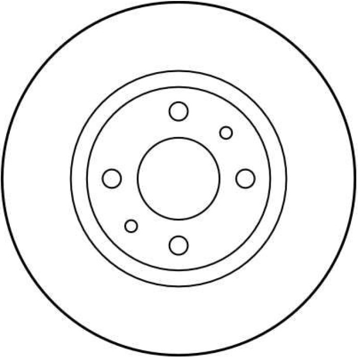 TRW DF1742 Bremsscheibe TRW DF1742 Bremsscheibe