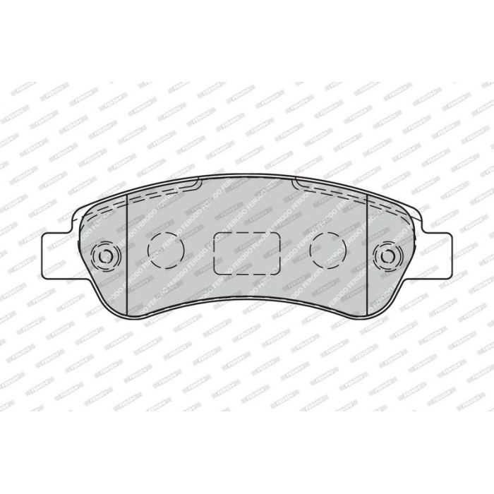 Ferodo FVR1927 Bremsbelagsatz, Scheibenbremse PREMIER ECO FRICTION