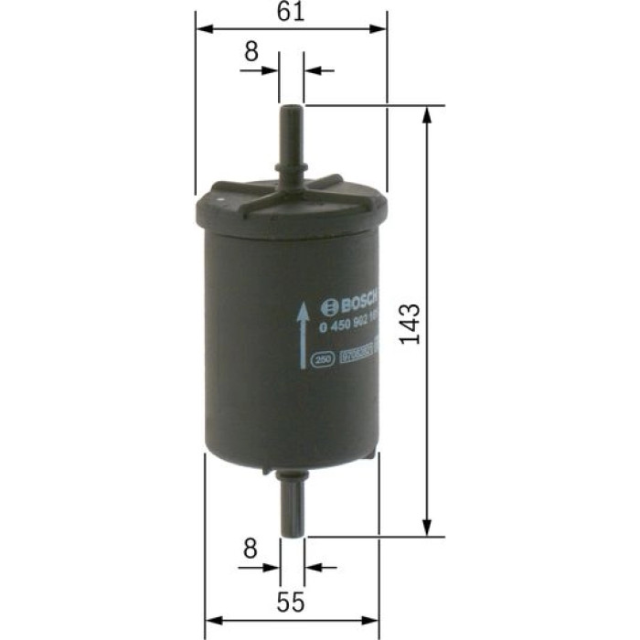 BOSCH 0 450 902 161 Kraftstofffilter