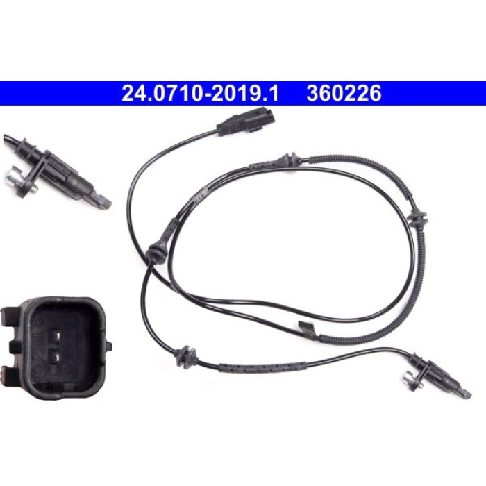 ATE 24.0710-2019.1 Sensor, Raddrehzahl ATE 24.0710-2019.1 Sensor, Raddrehzahl