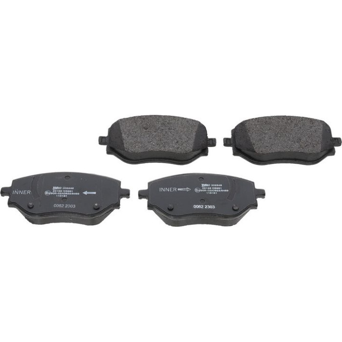 Valeo 302545 Bremsbelagsatz, Scheibenbremse ESSENTIAL