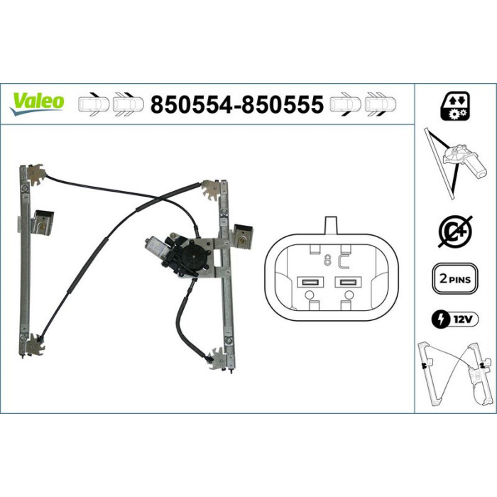 Valeo 850555 Fensterheber