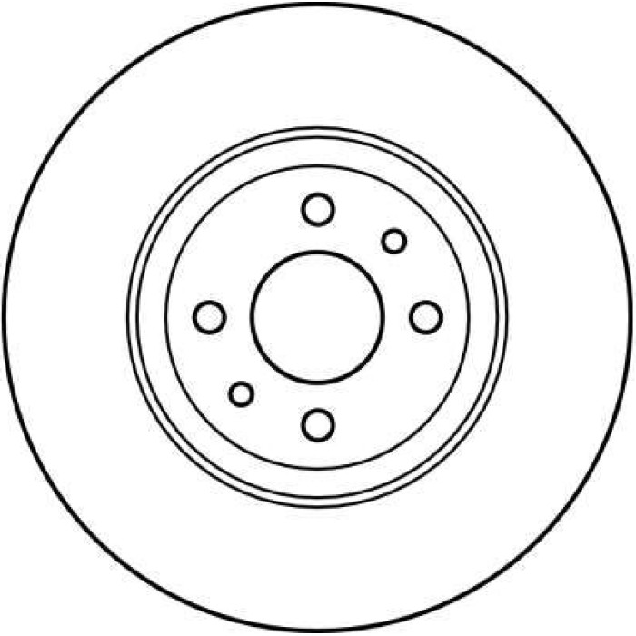 TRW DF2566 Bremsscheibe TRW DF2566 Bremsscheibe