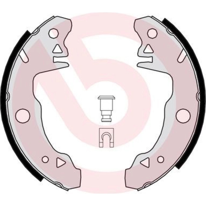 Brembo S 61 531 Bremsbackensatz ESSENTIAL LINE Brembo S 61 531 Bremsbackensatz ESSENTIAL LINE
