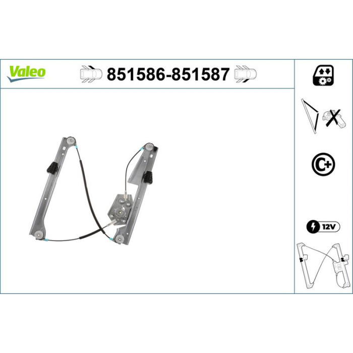 Valeo 851586 Fensterheber Valeo 851586 Fensterheber