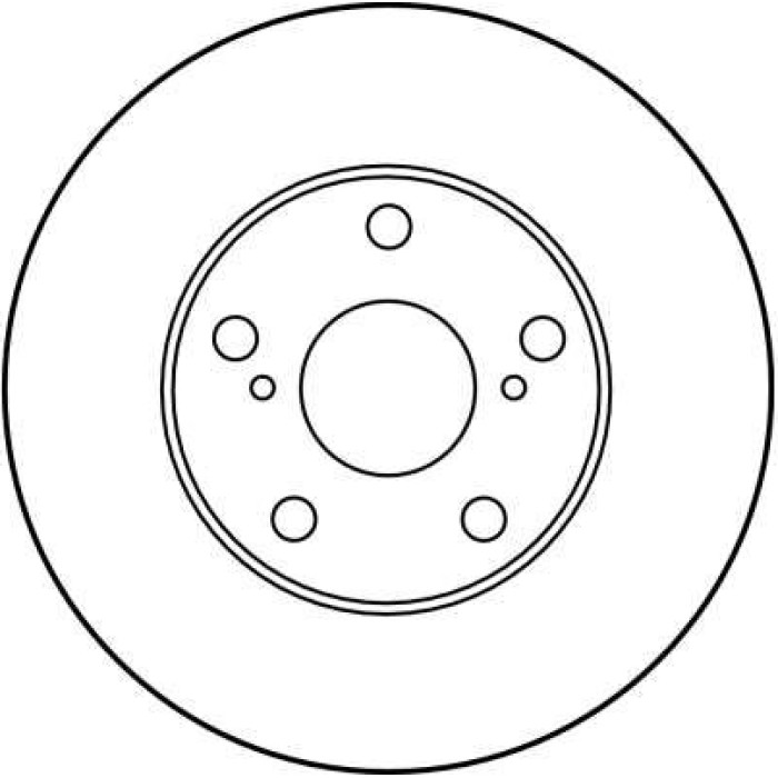 TRW DF1431 Bremsscheibe
