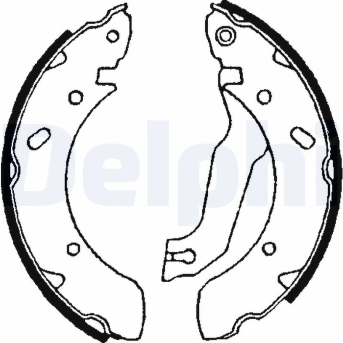 Delphi LS1610 Bremsbackensatz