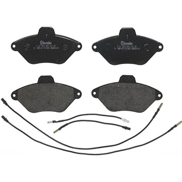 Brembo P 61 053 Bremsbelagsatz, Scheibenbremse PRIME LINE Brembo P 61 053 Bremsbelagsatz, Scheibenbremse PRIME LINE
