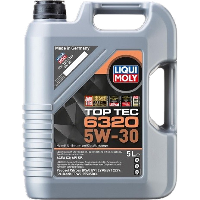 LIQUI MOLY 23158 Motoröl 5W-30 5L Top Tec 6320 5W-30