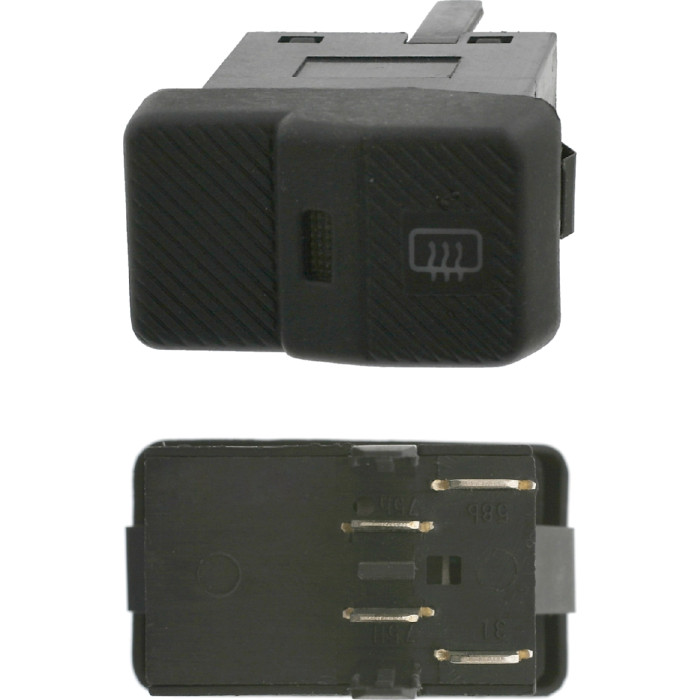 FEBI BILSTEIN 17002 Schalter, Heckscheibenheizung FEBI BILSTEIN 17002 Schalter, Heckscheibenheizung