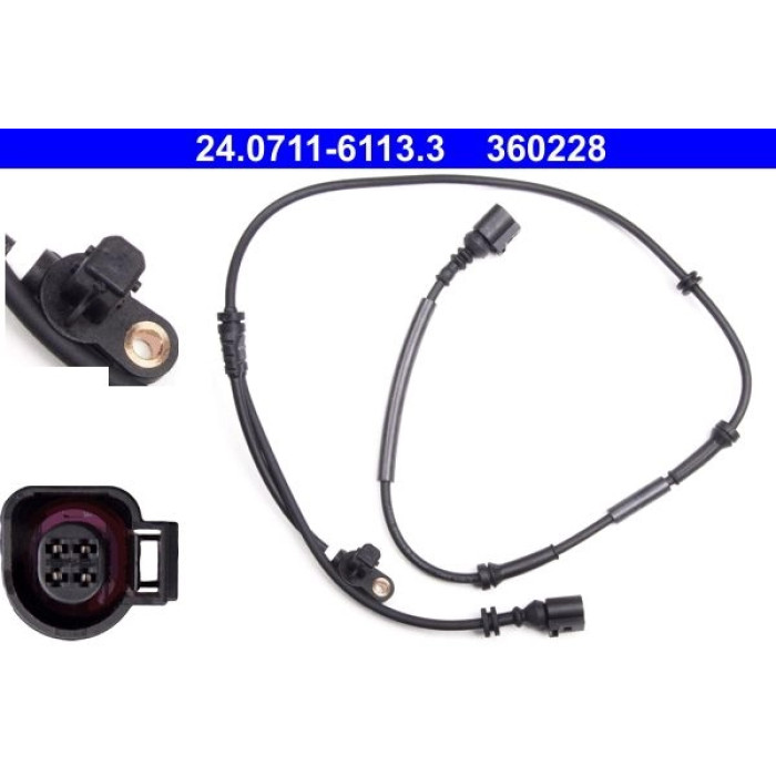 ATE 24.0711-6113.3 Sensor, Raddrehzahl ATE 24.0711-6113.3 Sensor, Raddrehzahl