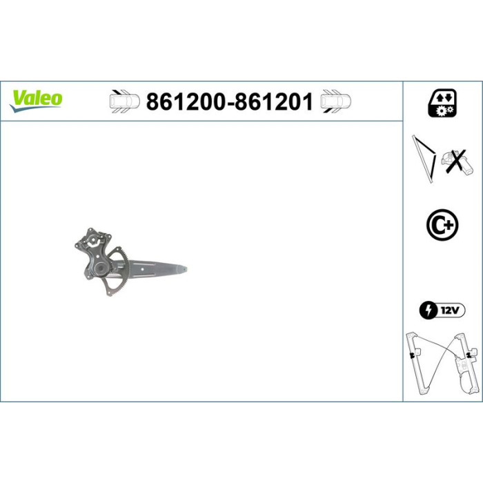 Valeo 861201 Fensterheber Valeo 861201 Fensterheber