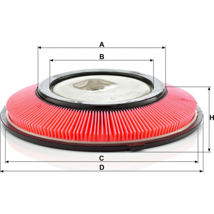 MANN-FILTER C 2821 Luftfilter MANN-FILTER C 2821 Luftfilter