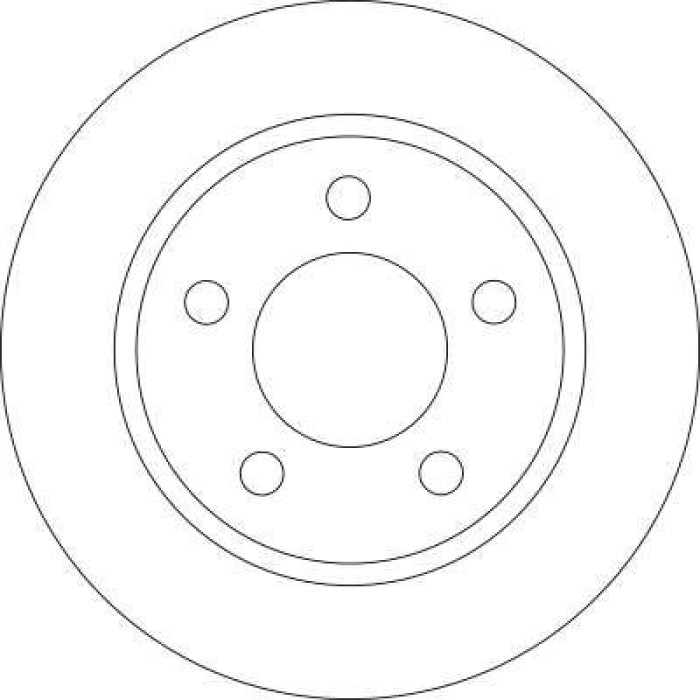 TRW DF4419 Bremsscheibe