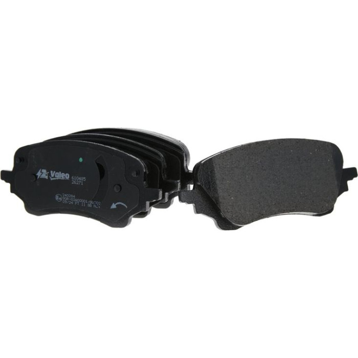 Valeo 610485 Bremsbelagsatz, Scheibenbremse E-PERFORMANCE