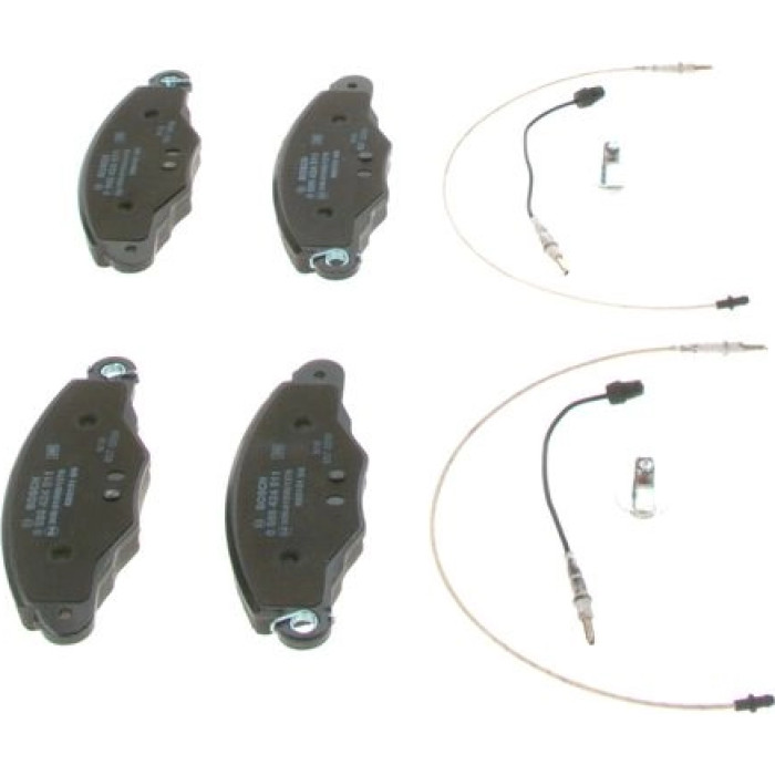 BOSCH 0 986 424 511 Bremsbelagsatz, Scheibenbremse BOSCH 0 986 424 511 Bremsbelagsatz, Scheibenbremse