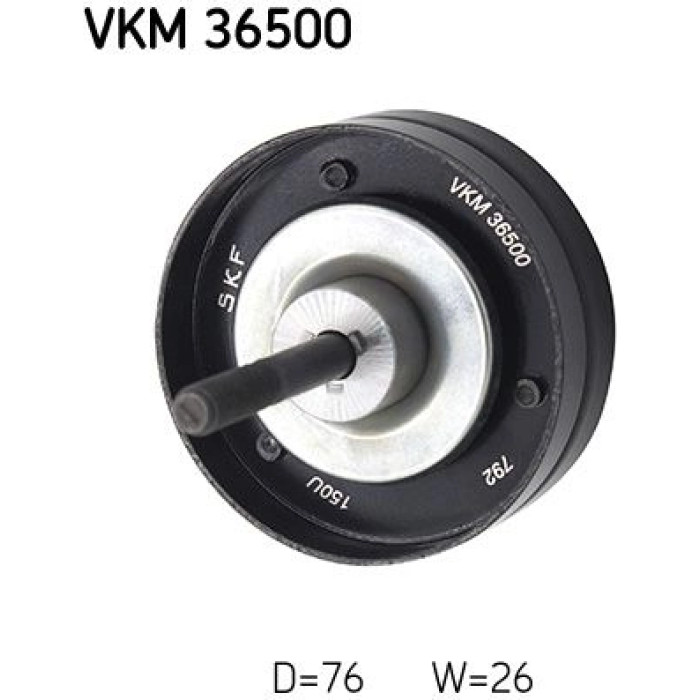 SKF VKM 36500 Umlenkrolle/Führungsrolle, Keilrippenriemen SKF VKM 36500 Umlenkrolle/Führungsrolle, Keilrippenriemen