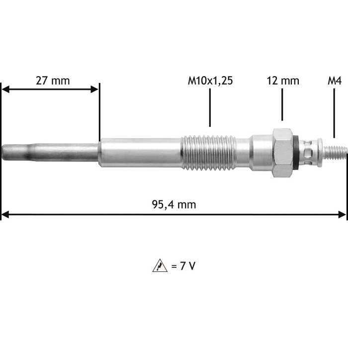 Valeo 345201 Glühkerze Valeo 345201 Glühkerze