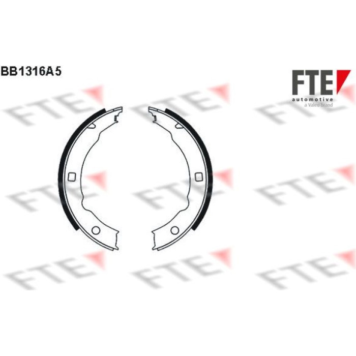 FTE 9100079 Bremsbackensatz, Feststellbremse FTE 9100079 Bremsbackensatz, Feststellbremse