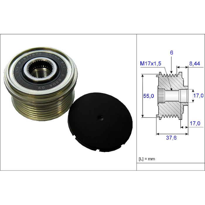 INA 535 0246 10 Generatorfreilauf INA 535 0246 10 Generatorfreilauf
