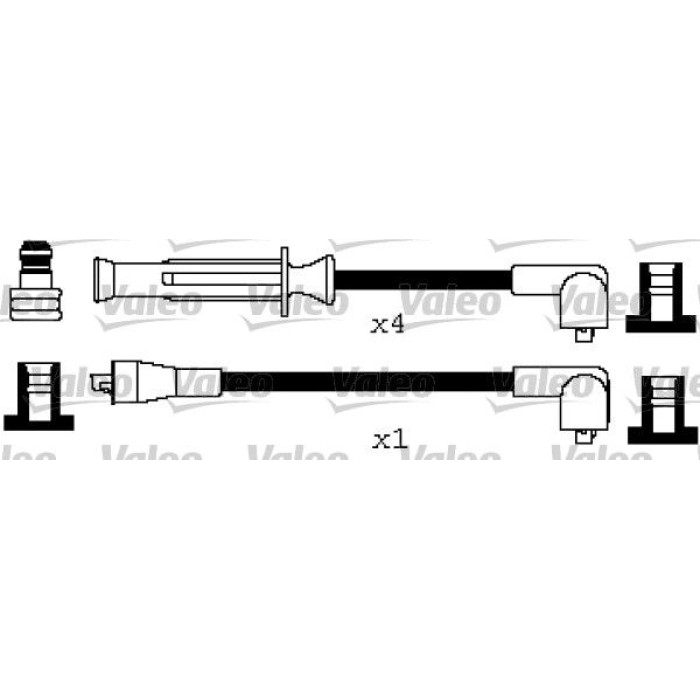 Valeo 346297 Zündleitungssatz Valeo 346297 Zündleitungssatz