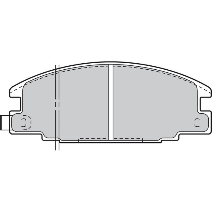 Valeo 598020 Bremsbelagsatz, Scheibenbremse Valeo 598020 Bremsbelagsatz, Scheibenbremse