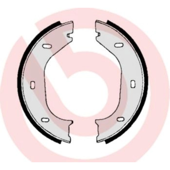 Brembo S 06 505 Bremsbackensatz, Feststellbremse ESSENTIAL LINE