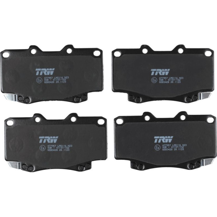 TRW GDB3428 Bremsbelagsatz, Scheibenbremse COTEC TRW GDB3428 Bremsbelagsatz, Scheibenbremse COTEC