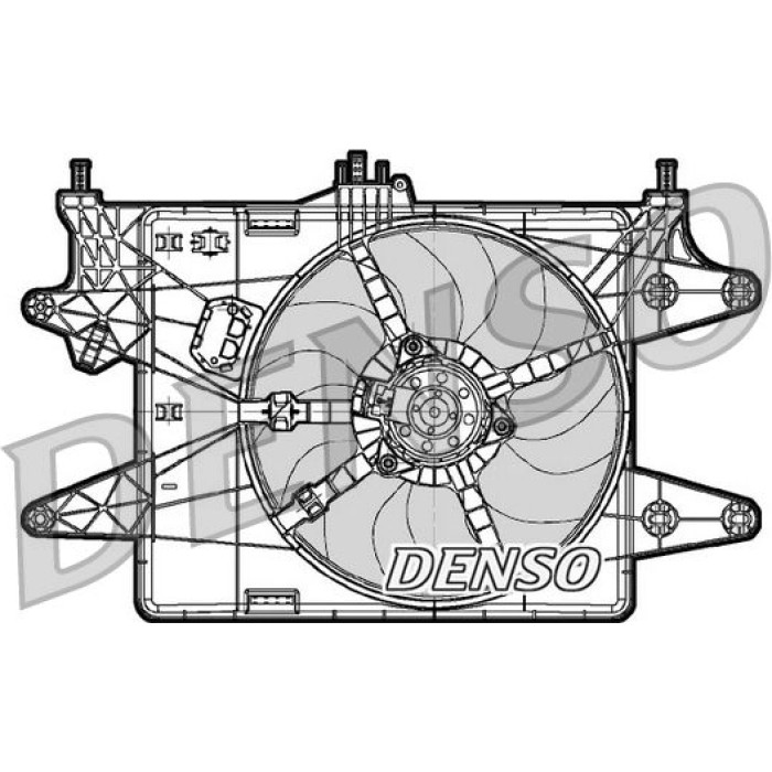 Denso DER09081 Lüfter, Motorkühlung Denso DER09081 Lüfter, Motorkühlung