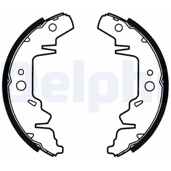 Delphi LS1814 Bremsbackensatz