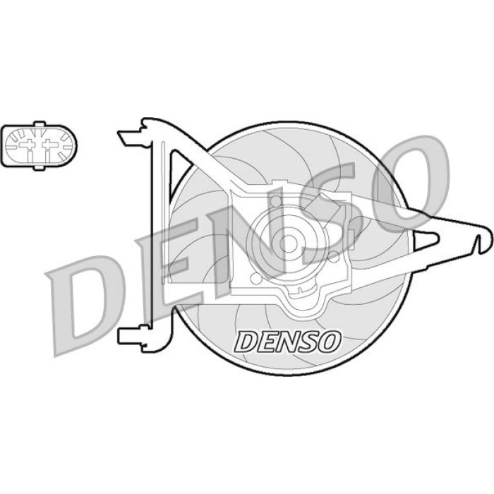 Denso DER21021 Lüfter, Motorkühlung