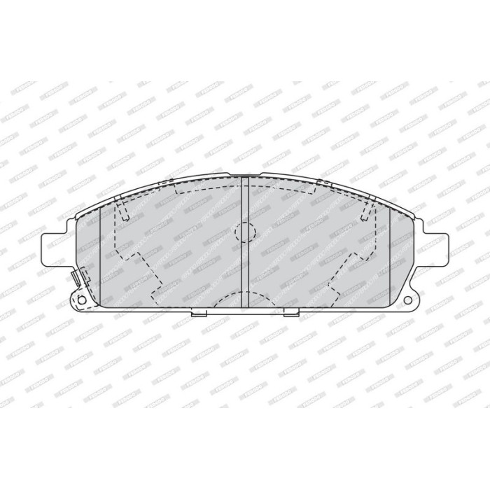 Ferodo FDB1263 Bremsbelagsatz, Scheibenbremse PREMIER ECO FRICTION Ferodo FDB1263 Bremsbelagsatz, Scheibenbremse PREMIER ECO FRICTION