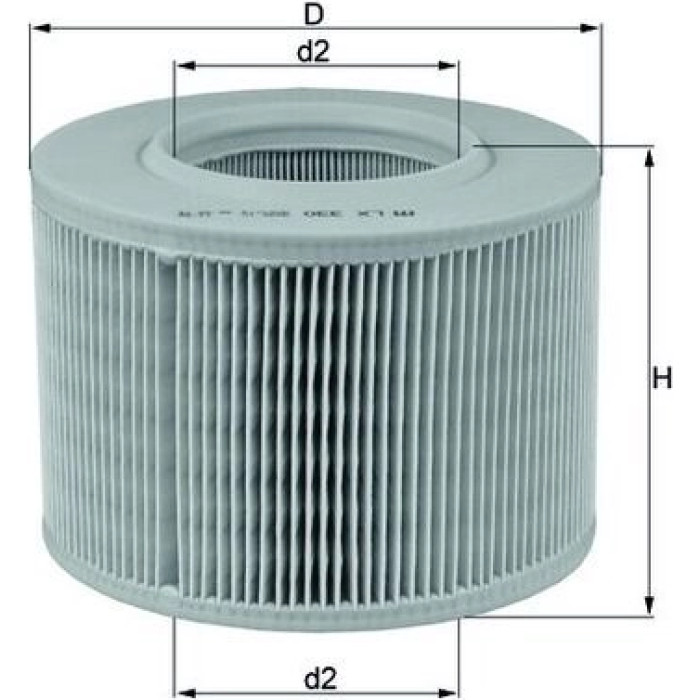 Knecht LX 330 Luftfilter Knecht LX 330 Luftfilter