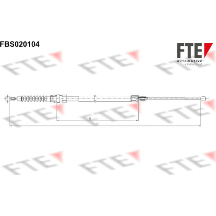 FTE 9250008 Seilzug, Feststellbremse FTE 9250008 Seilzug, Feststellbremse
