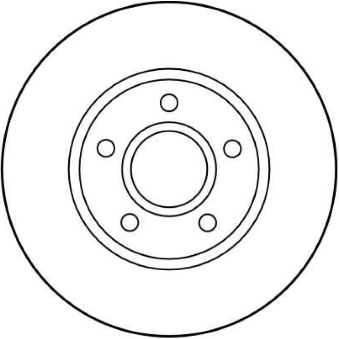 TRW DF2677 Bremsscheibe TRW DF2677 Bremsscheibe