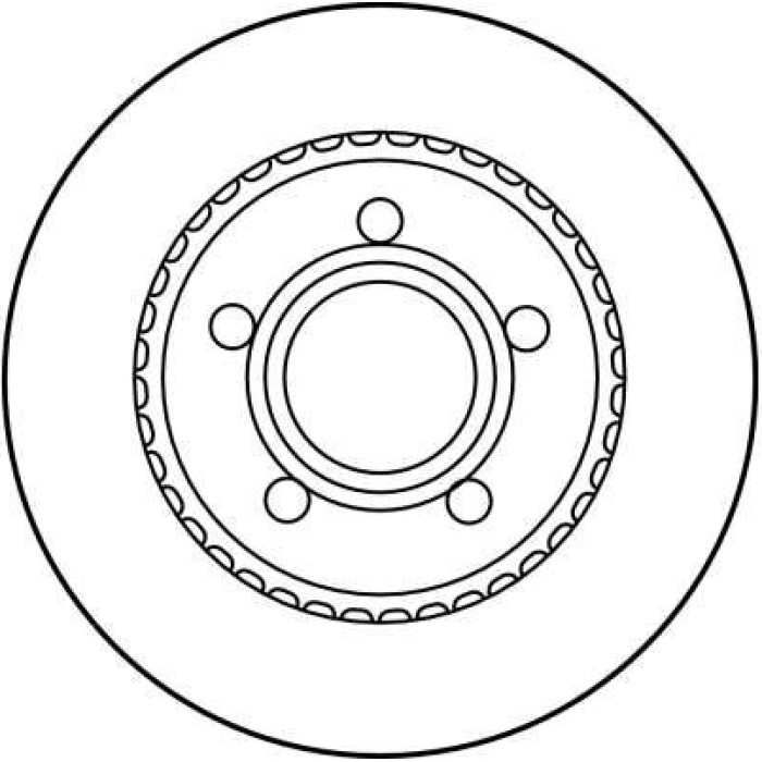 TRW DF2750 Bremsscheibe