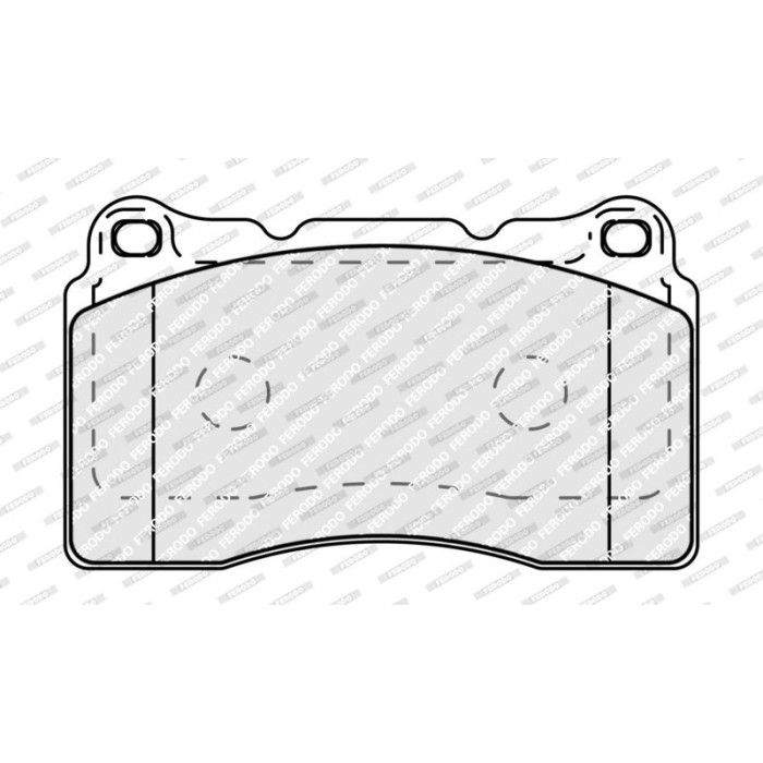 Ferodo FDB5265 Bremsbelagsatz, Scheibenbremse PREMIER ECO FRICTION Ferodo FDB5265 Bremsbelagsatz, Scheibenbremse PREMIER ECO FRICTION