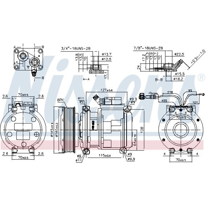 Nissens 89752 Kompressor, Klimaanlage FIRST FIT Nissens 89752 Kompressor, Klimaanlage FIRST FIT