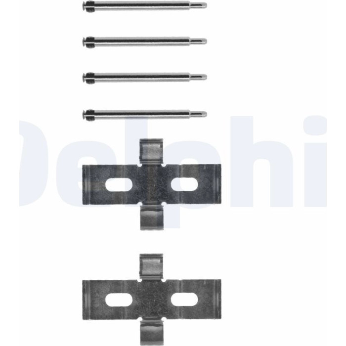 Delphi LX0052 Zubehörsatz, Scheibenbremsbelag