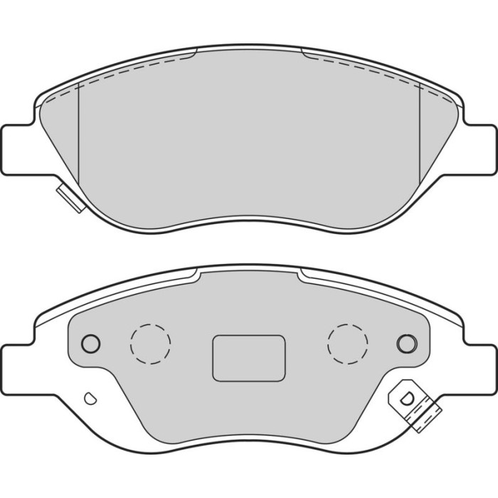 Valeo 302727 Bremsbelagsatz, Scheibenbremse ESSENTIAL