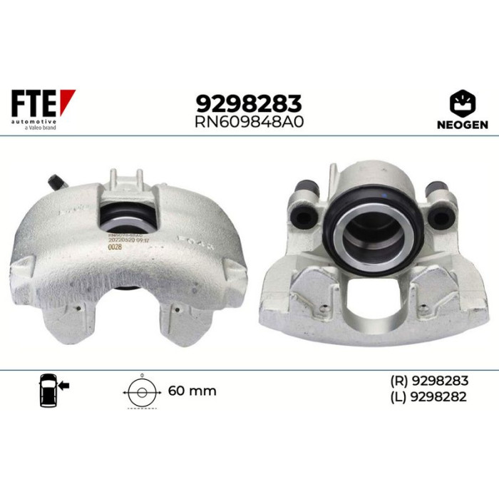FTE 9298283 Bremssattel NEOGEN FTE 9298283 Bremssattel NEOGEN
