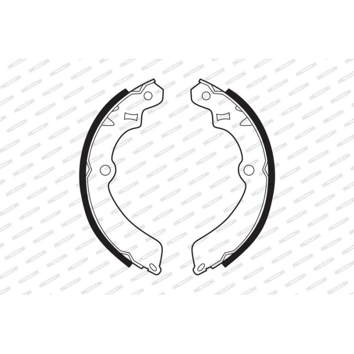 Ferodo FSB316 Bremsbackensatz PREMIER Ferodo FSB316 Bremsbackensatz PREMIER