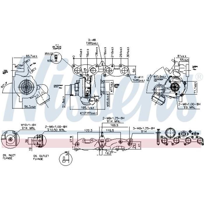 Nissens Turbolader 93135 Nissens Turbolader 93135
