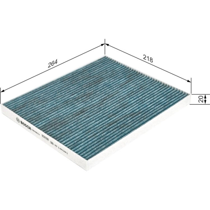 BOSCH 0 986 628 514 Innenraumfilter BOSCH 0 986 628 514 Innenraumfilter