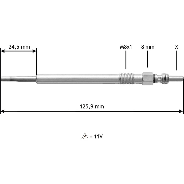 Valeo 345164 Glühkerze Valeo 345164 Glühkerze