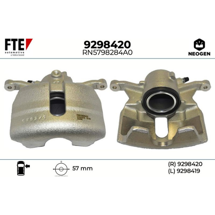 FTE 9298420 Bremssattel NEOGEN FTE 9298420 Bremssattel NEOGEN