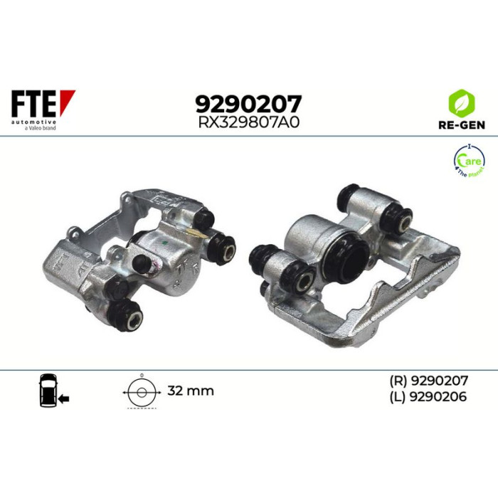 FTE 9290207 Bremssattel