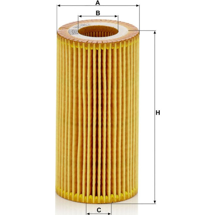 Mann-Filter HU 7012 Z Ölfilter Mann-Filter HU 7012 Z Ölfilter