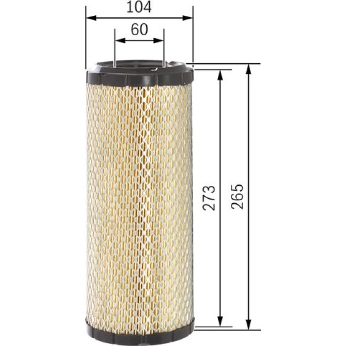 BOSCH F 026 400 319 Luftfilter BOSCH F 026 400 319 Luftfilter