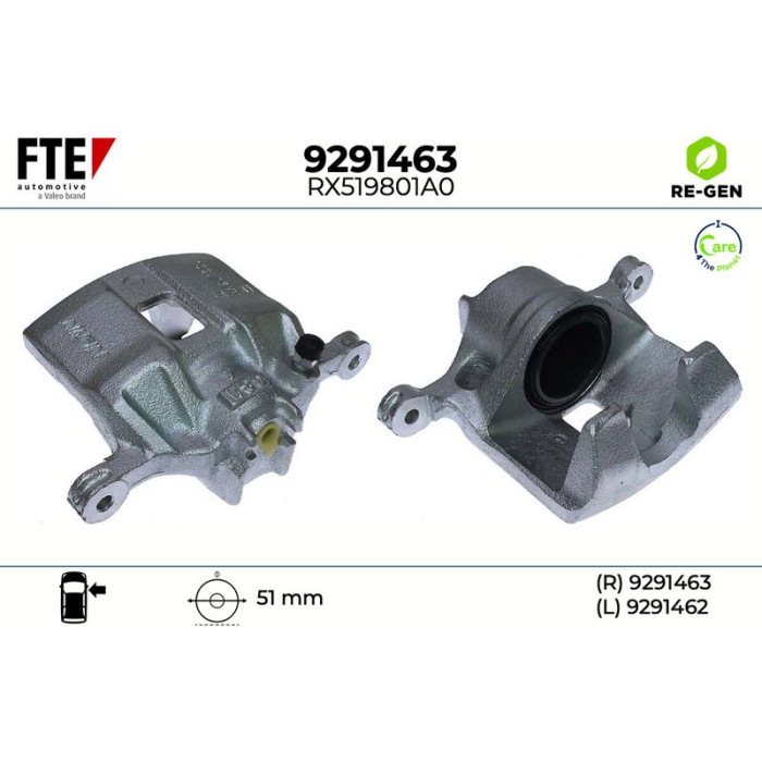 FTE 9291463 Bremssattel FTE 9291463 Bremssattel